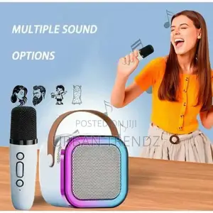 Bluetooth Kareoke Wireless Speaker With Microphone