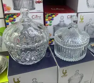 Glass Sugar Bowl