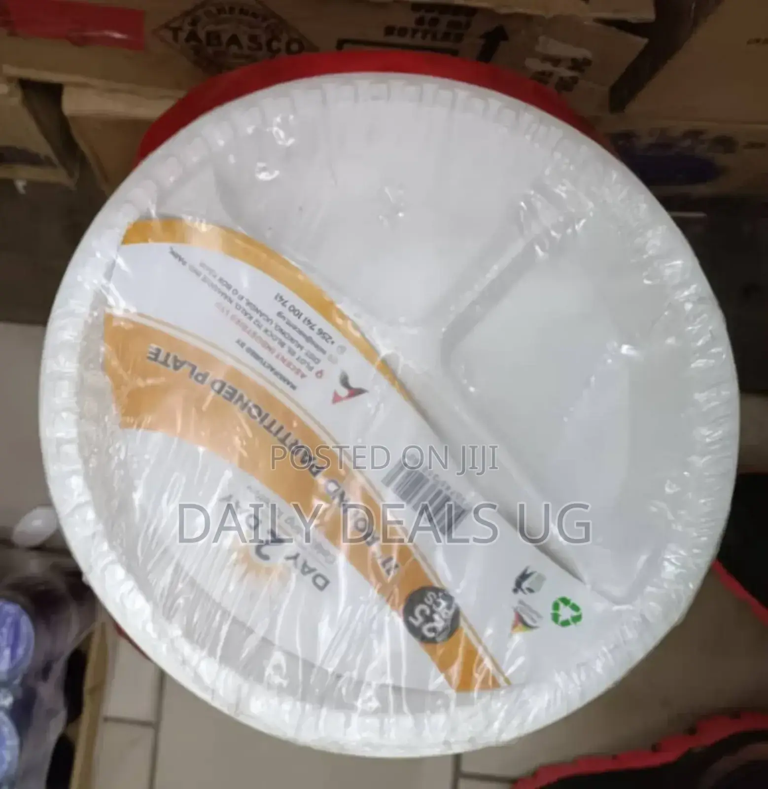 White Disposable Plates