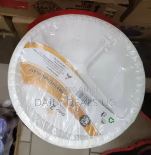 White Disposable Plates