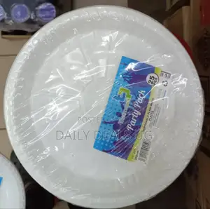 White Disposable Plates