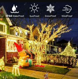 Led String Christmas Lights 50m, Warm White Christmas Lights