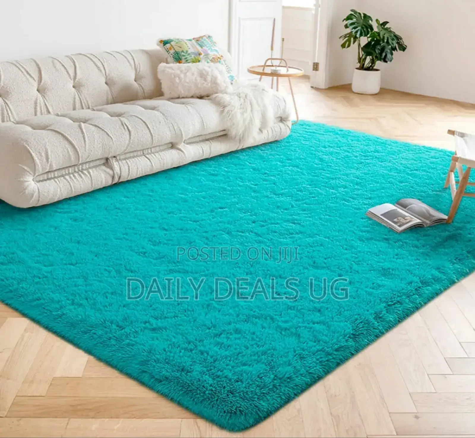 Brand Blue Center Carpet