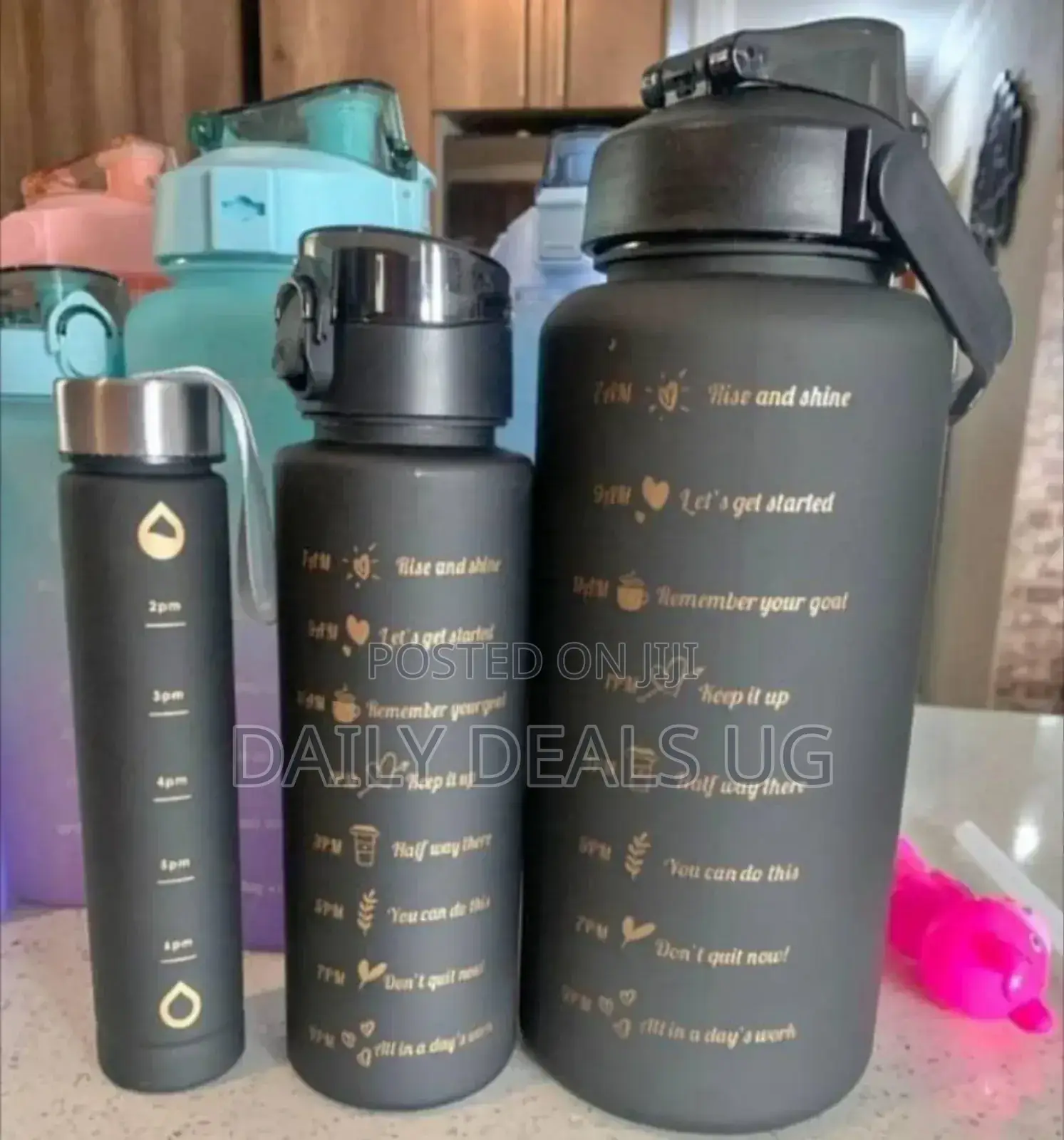 3 in 1 Extra Water Bottle Set