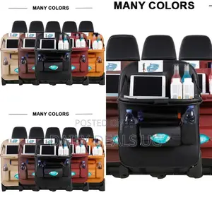 Adjustable Leather Car Storage Rack