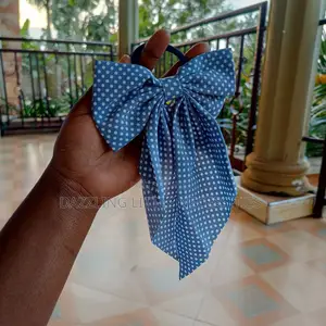 Polka Dot Puff Holder for Ladies