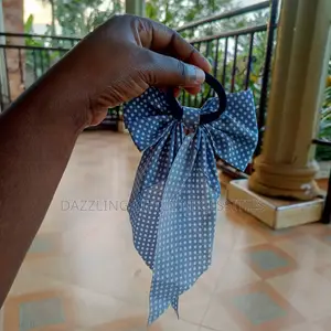 Polka Dot Puff Holder for Ladies
