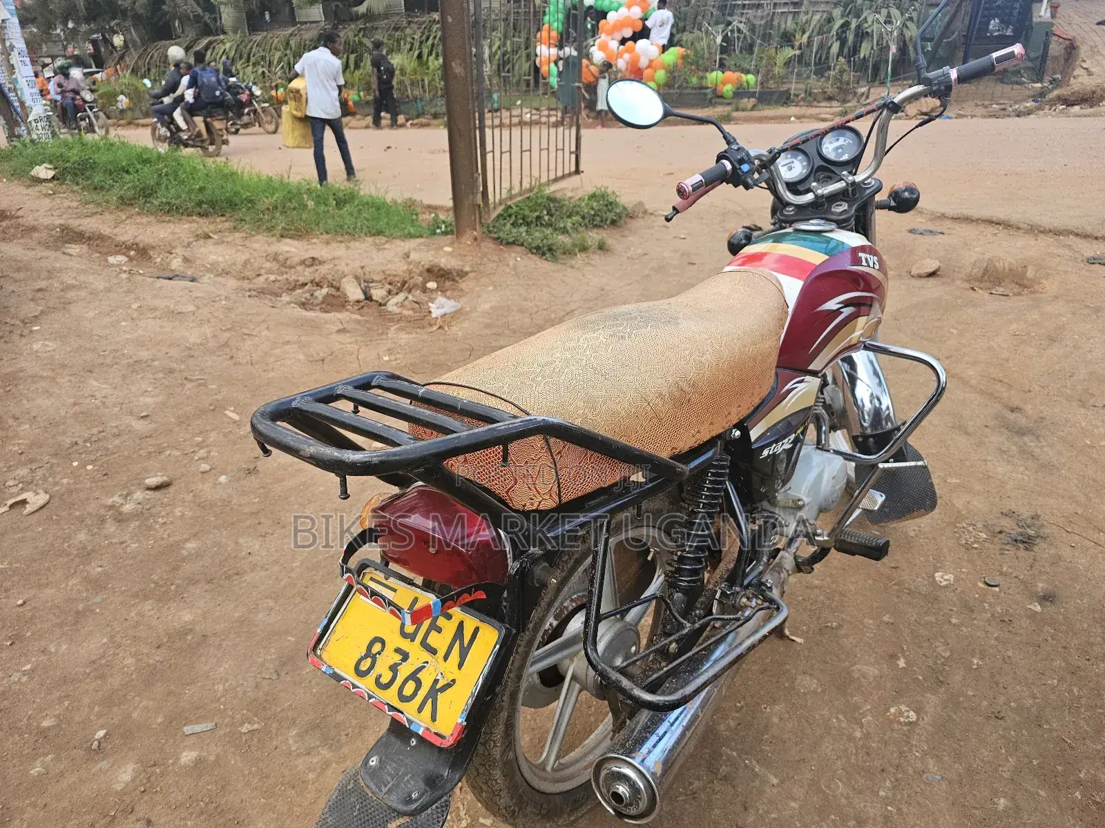 TVS XL 100 2017 Red