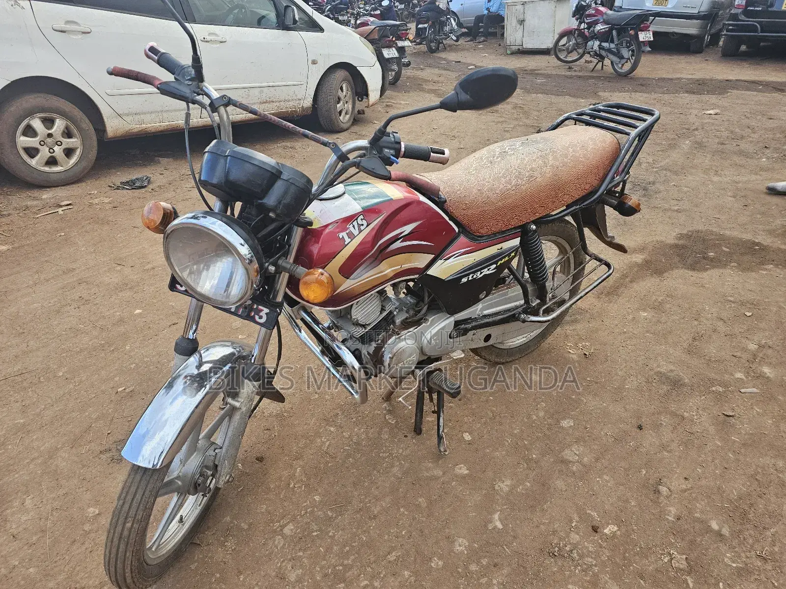 TVS XL 100 2017 Red