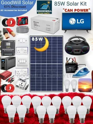 85w Green Energy Solar Kit/85w Solar Energy System Full Kit