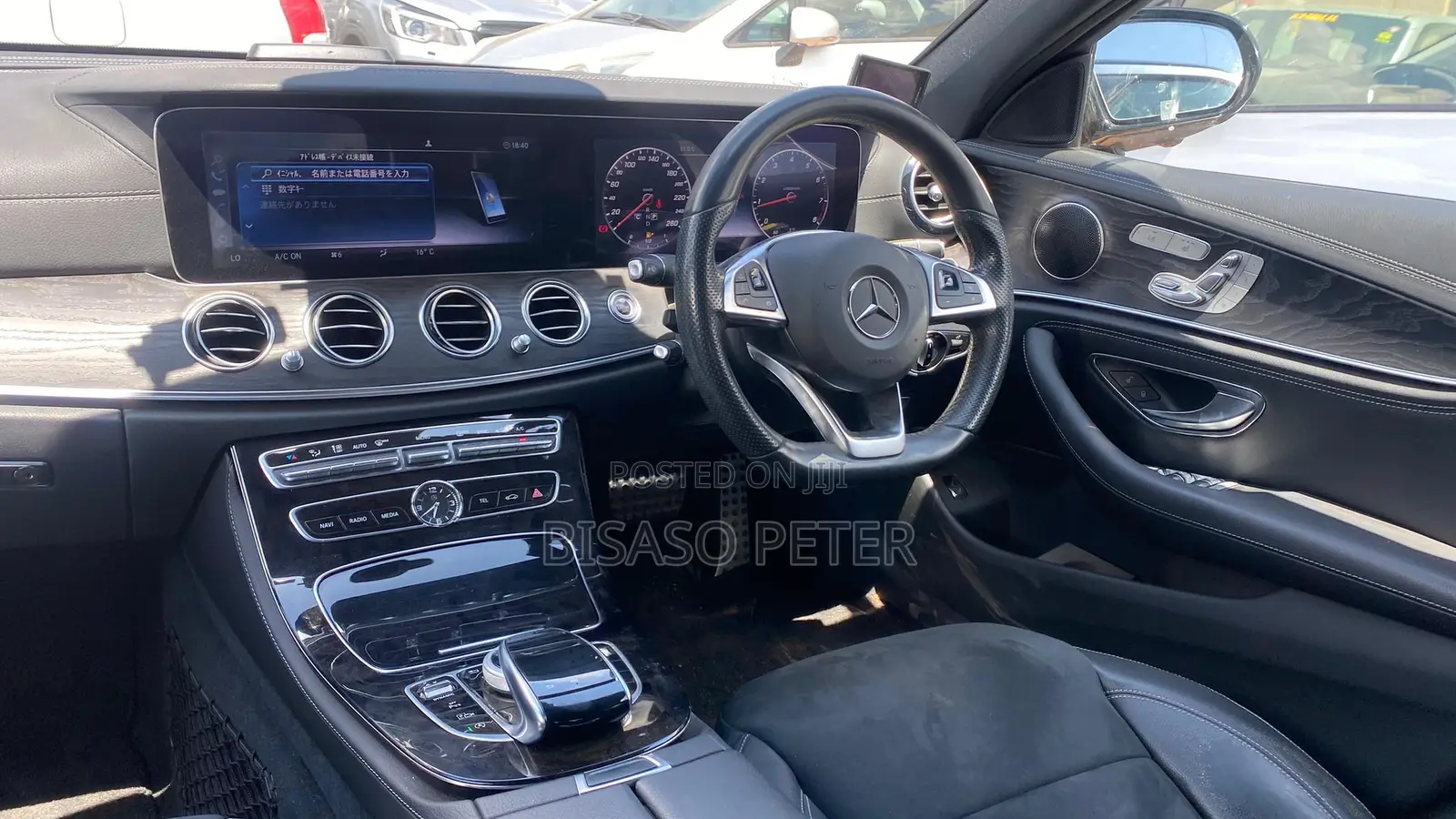 Mercedes-Benz E200 2016 Black