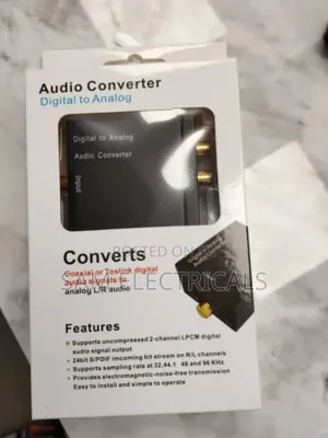 Digital to Analog Audio Converter (Optical to Banana