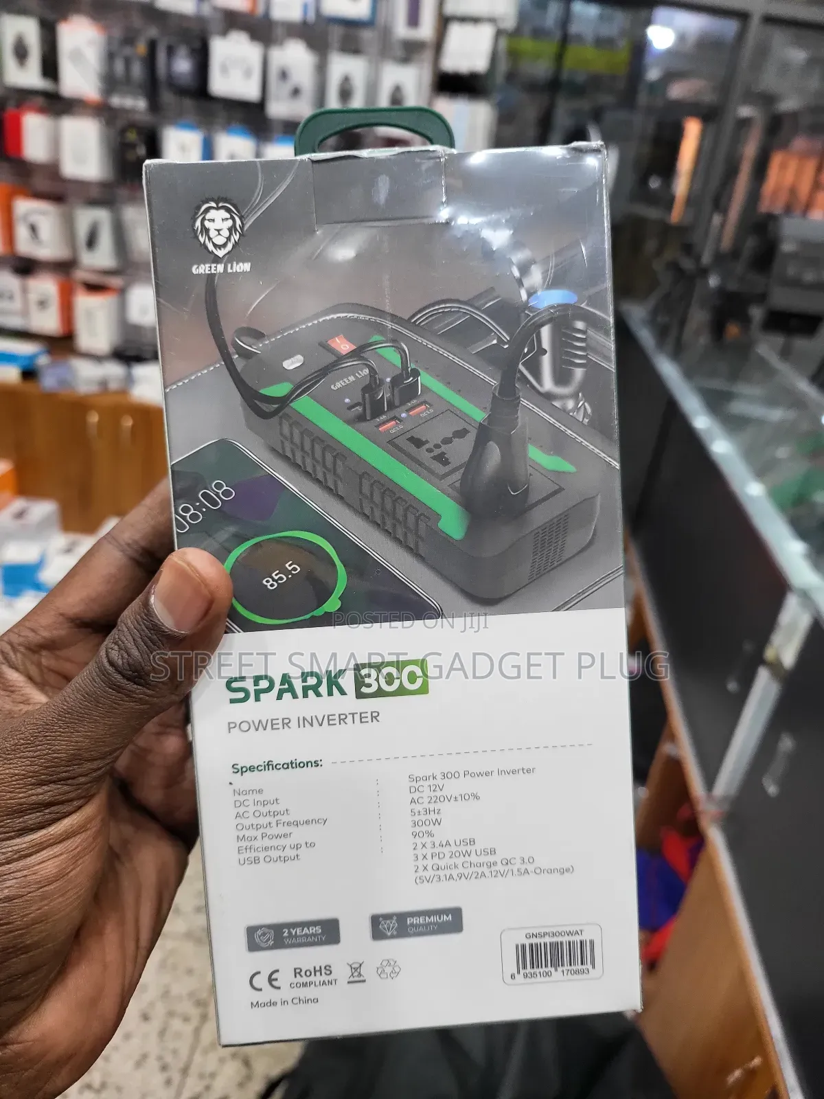GREENLION 300watts QC Car Invertor