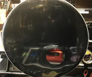 Black Drum Skin With Hole for Kick Drum 20inch