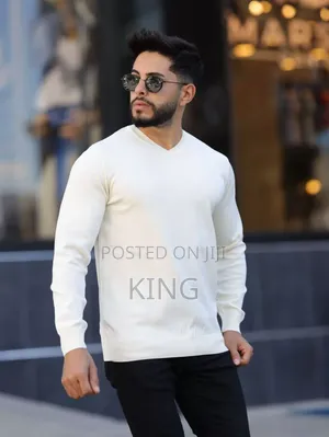 White Turkish Sweater Shirt