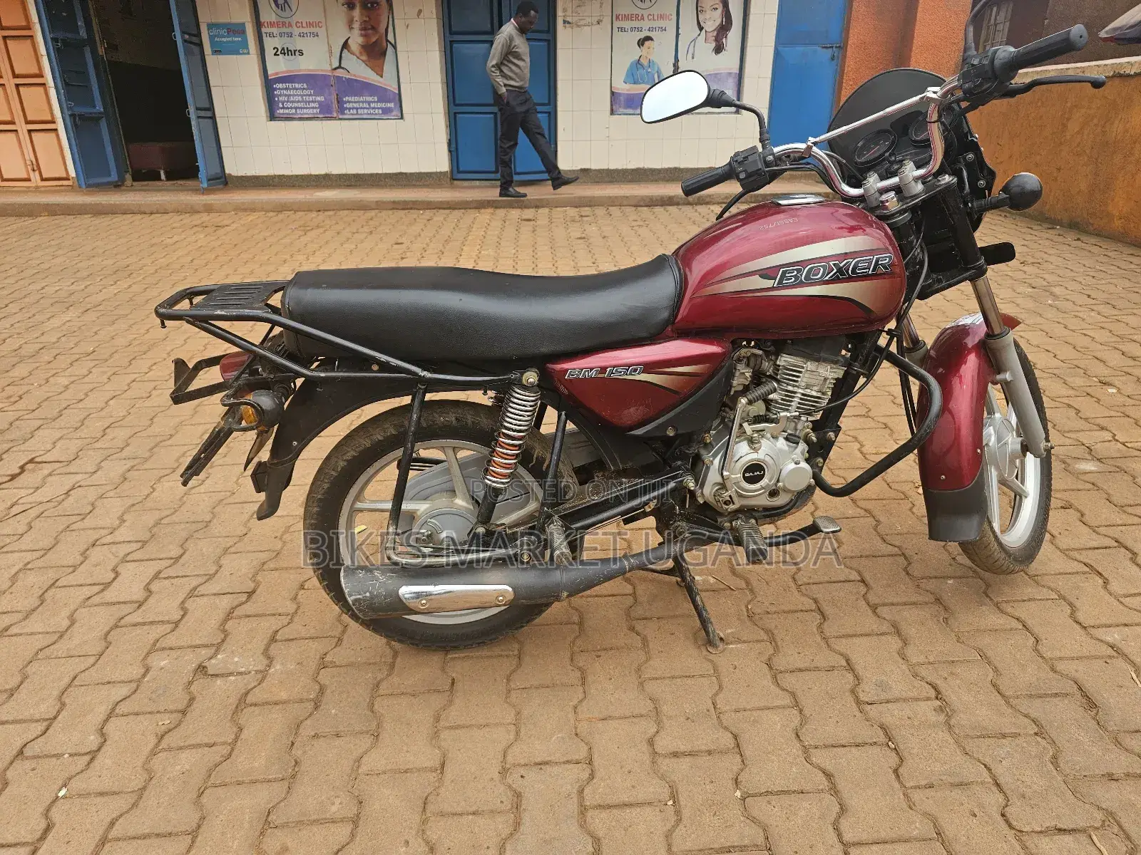 Bajaj Boxer 2017 Red