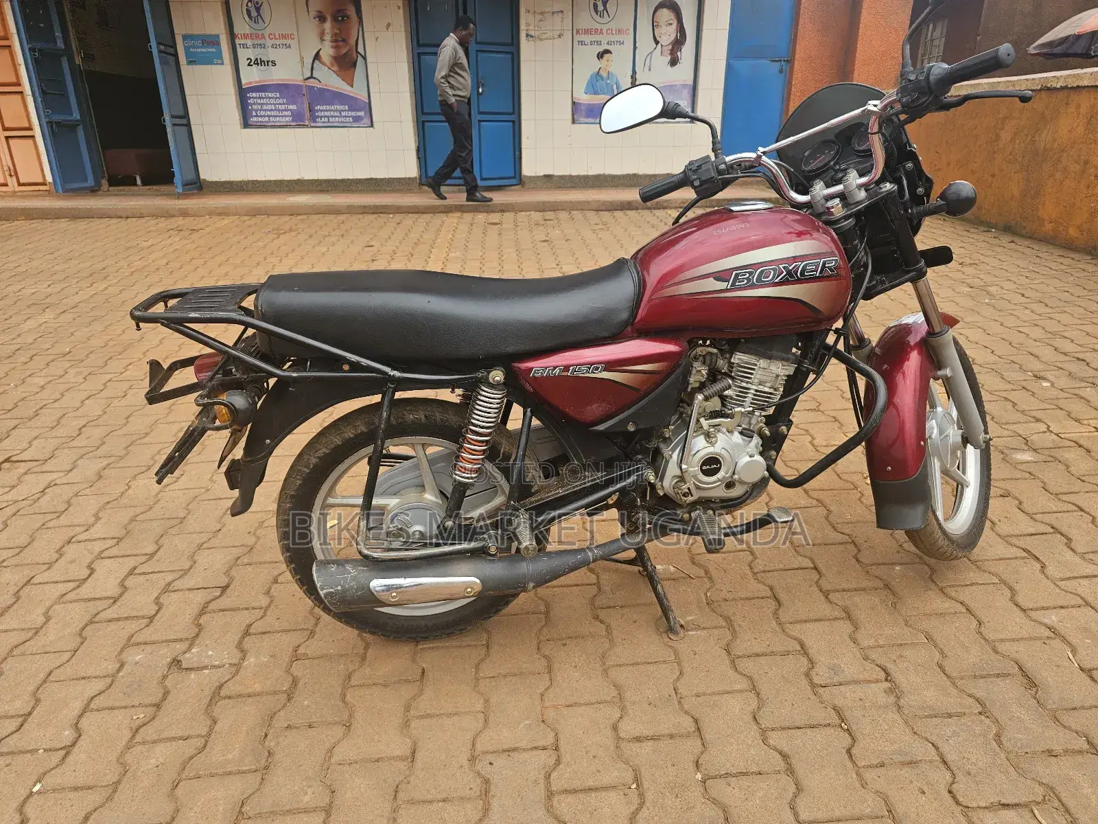 Bajaj Boxer 2017 Red