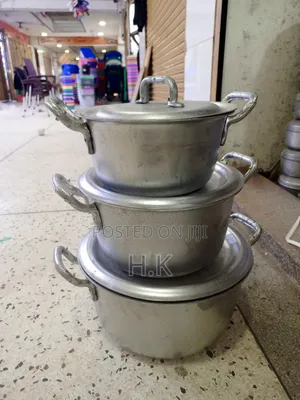 3pcs Stainless Steel Cooking Pots
