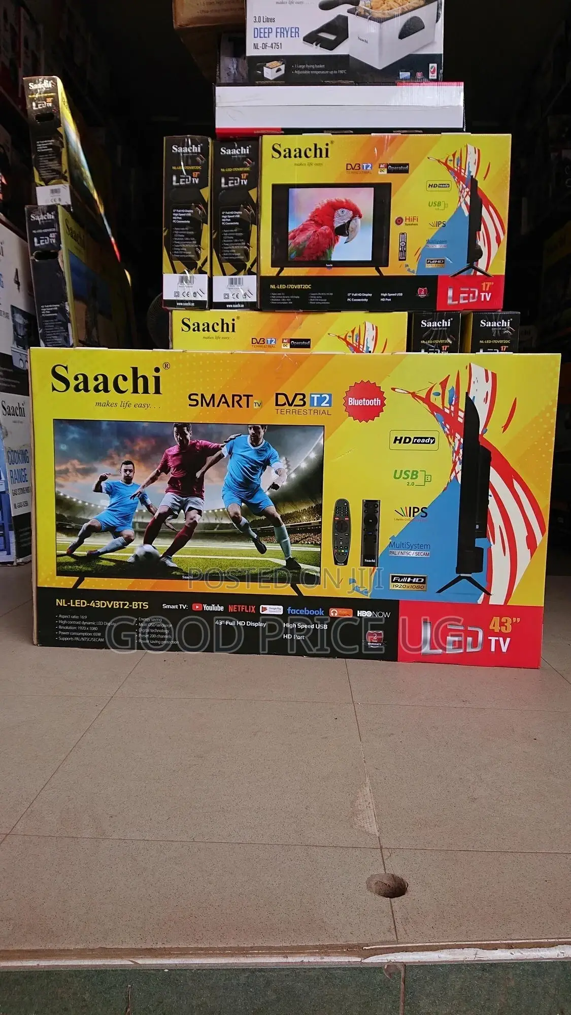 Sachi 43 Inch Smart Tv