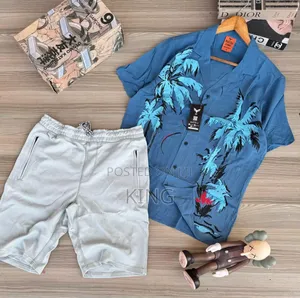 Streetwear Designer Set. Shirt and Short