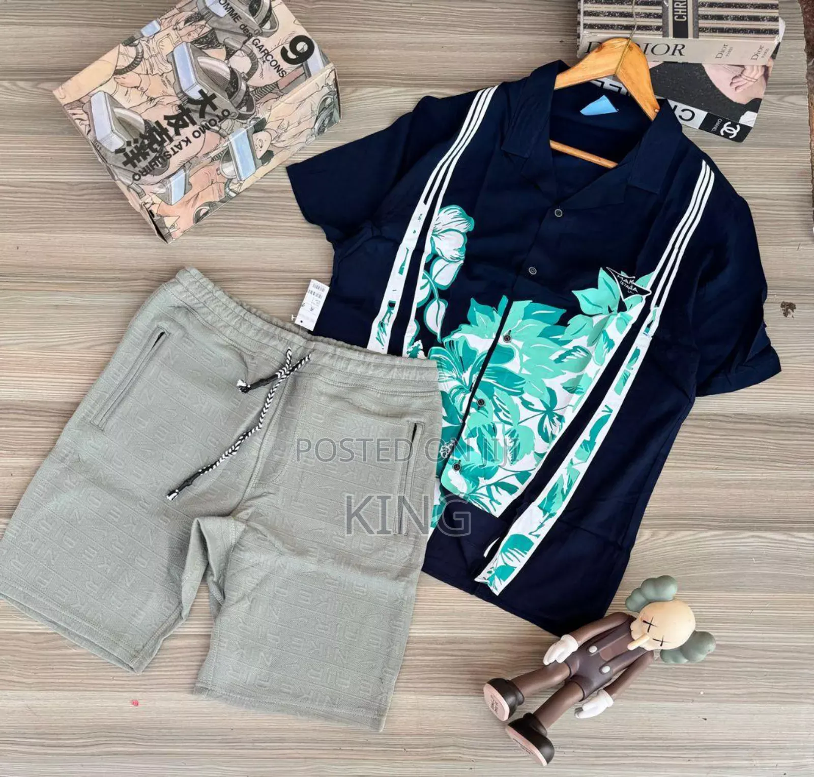 Catcus Designer Set. Shirt and Short