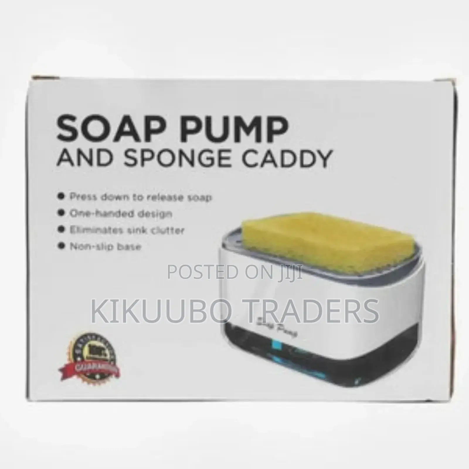 Soap Dispenser and Sponge Caddy