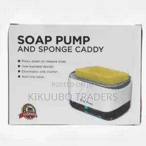 Soap Dispenser and Sponge Caddy