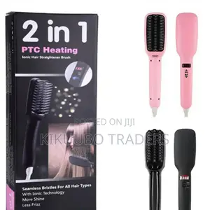 2in1 PTC Heating Iconic Hair Straightener