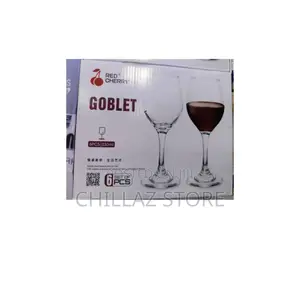 6pcs Goblet Wine Glasses.