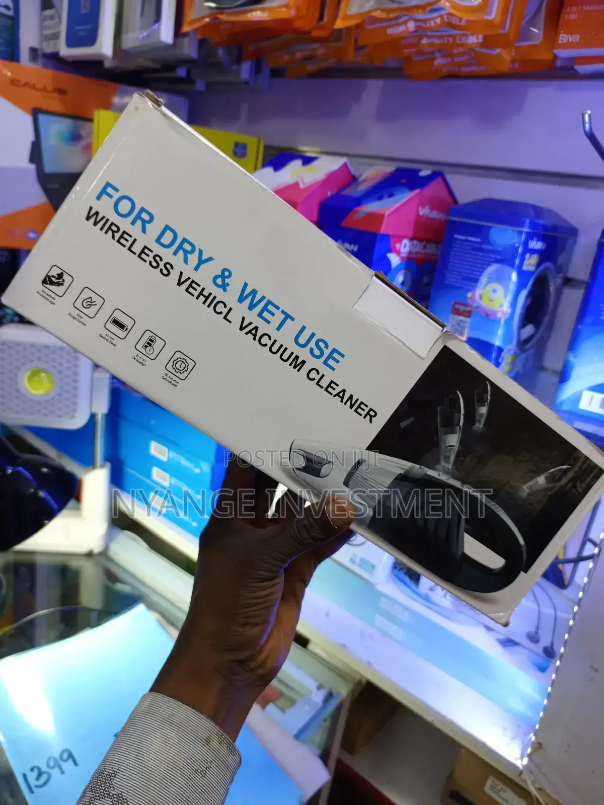 Wireless Vehicle Vacuum Cleaner