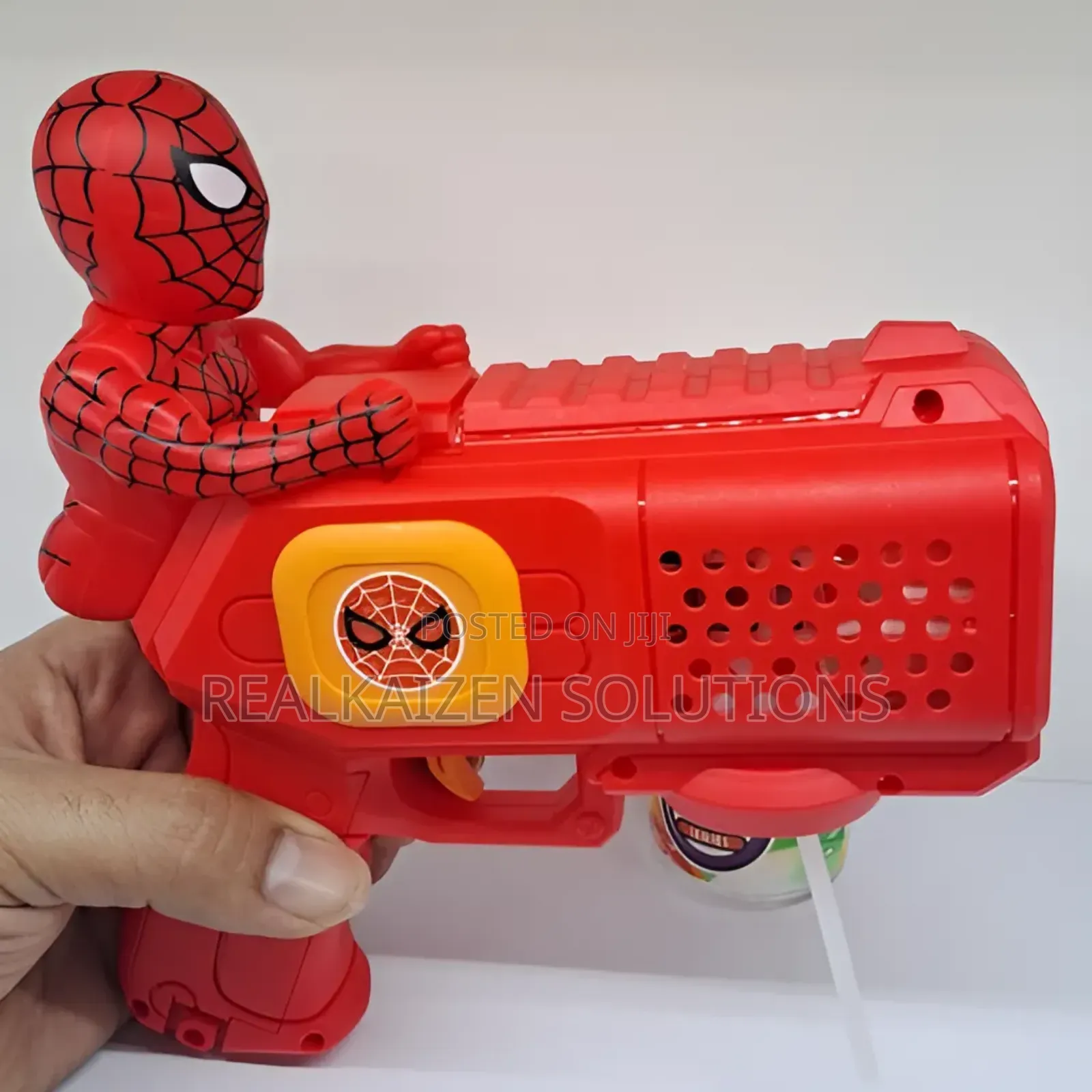 Avengers Spiderman Automatic Battery Powered Bubble Gun
