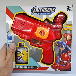 Avengers Spiderman Automatic Battery Powered Bubble Gun