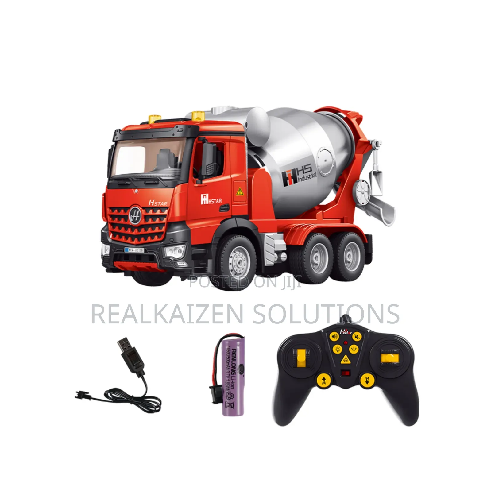 9ch Remote CTRL Construction Concrete Mixer Truck Vehicle