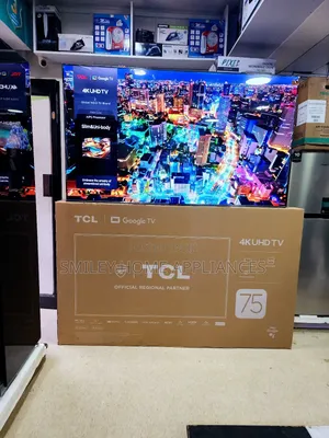 TCL 4kuhd 75inches Smart Tv