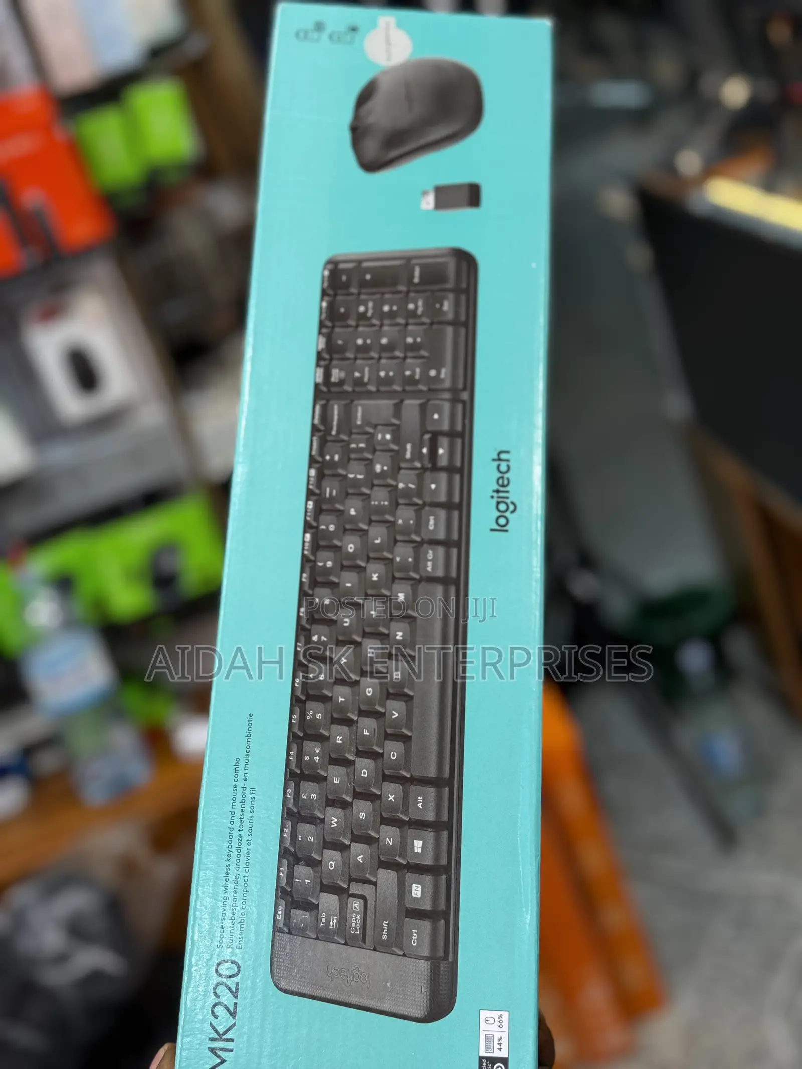 Logitech MK220 Wireless Keyboard-Mouse Combo