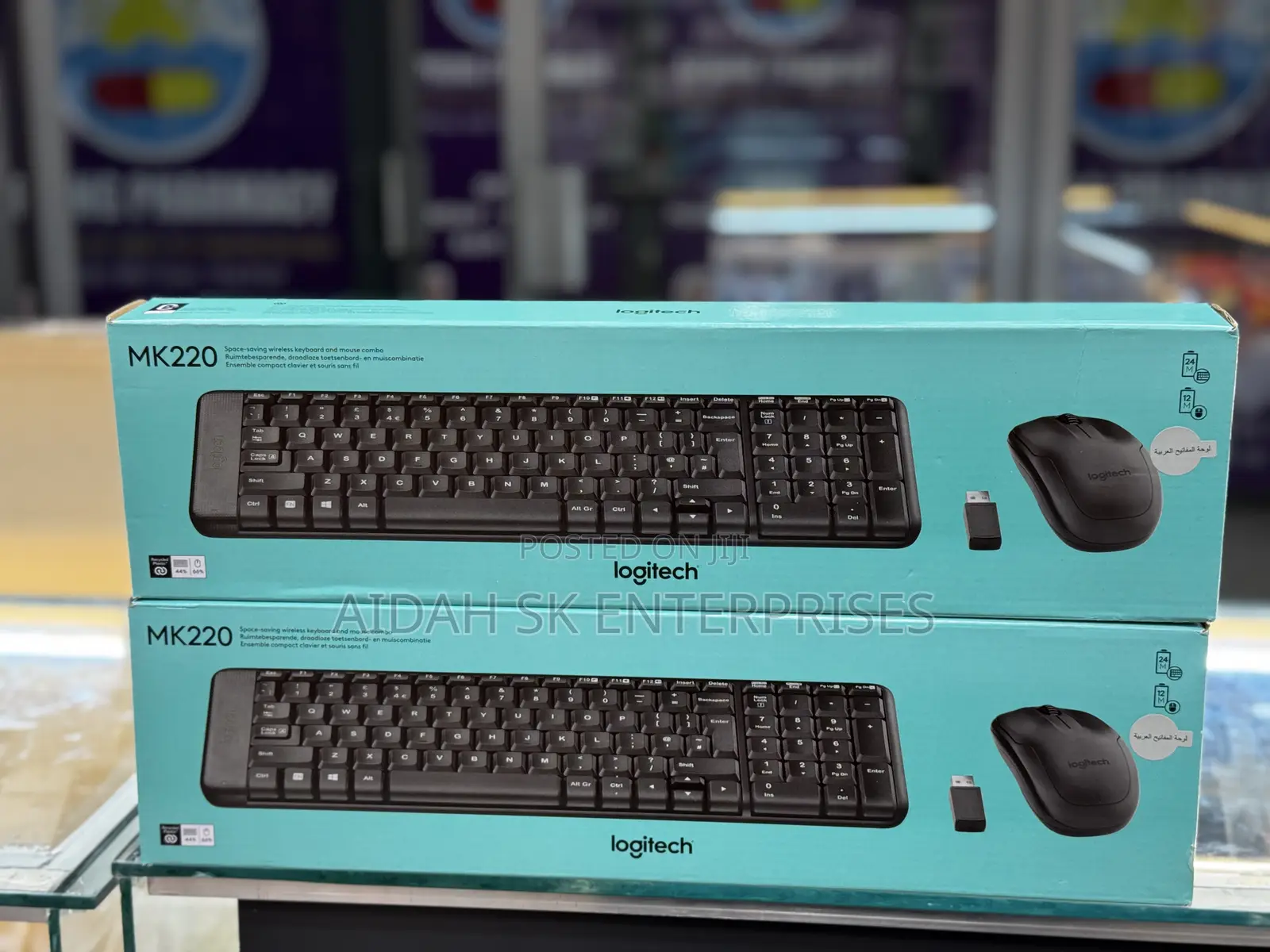 Logitech MK220 Wireless Keyboard-Mouse Combo