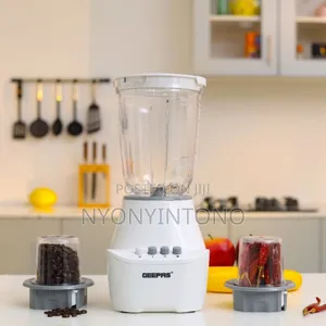 Geepas 3 In 1 Juice Blender With 2grinders 2yrs Warrantee
