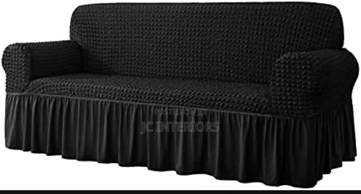 Black Sofa Cover