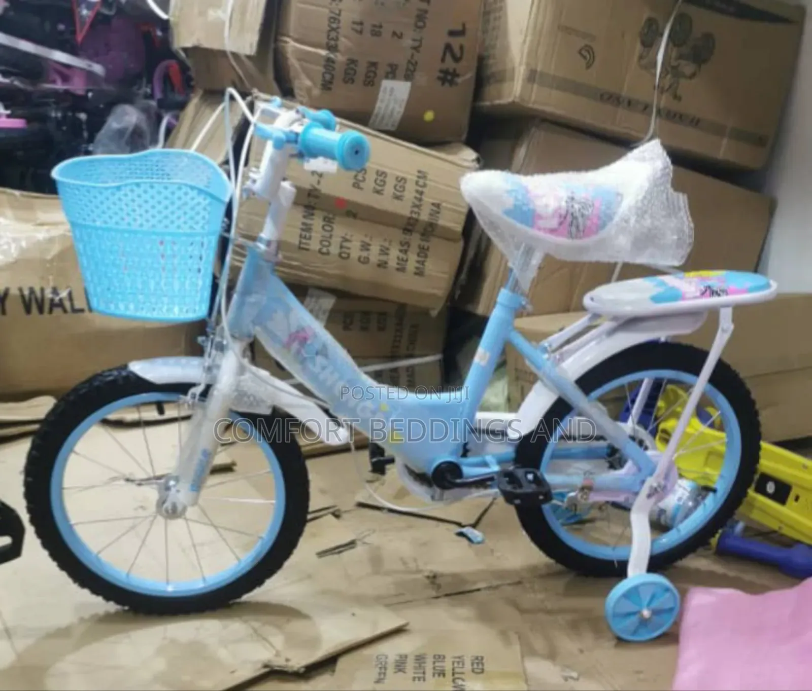 Kids' Bicycle Light Blue