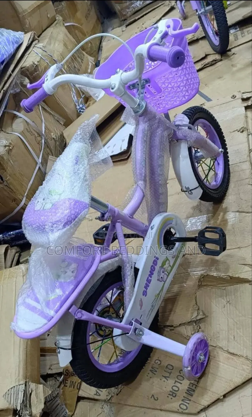Kids' Bicycle Light Purple