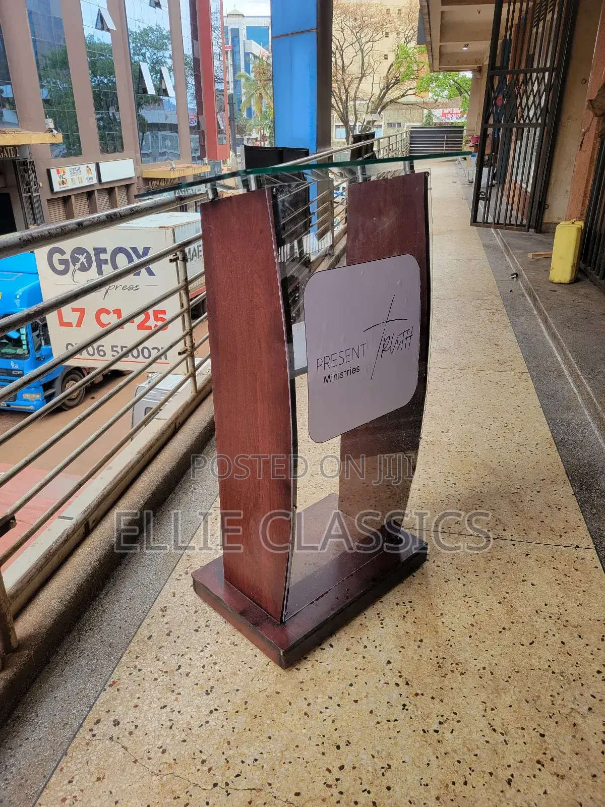 Glass Podium
