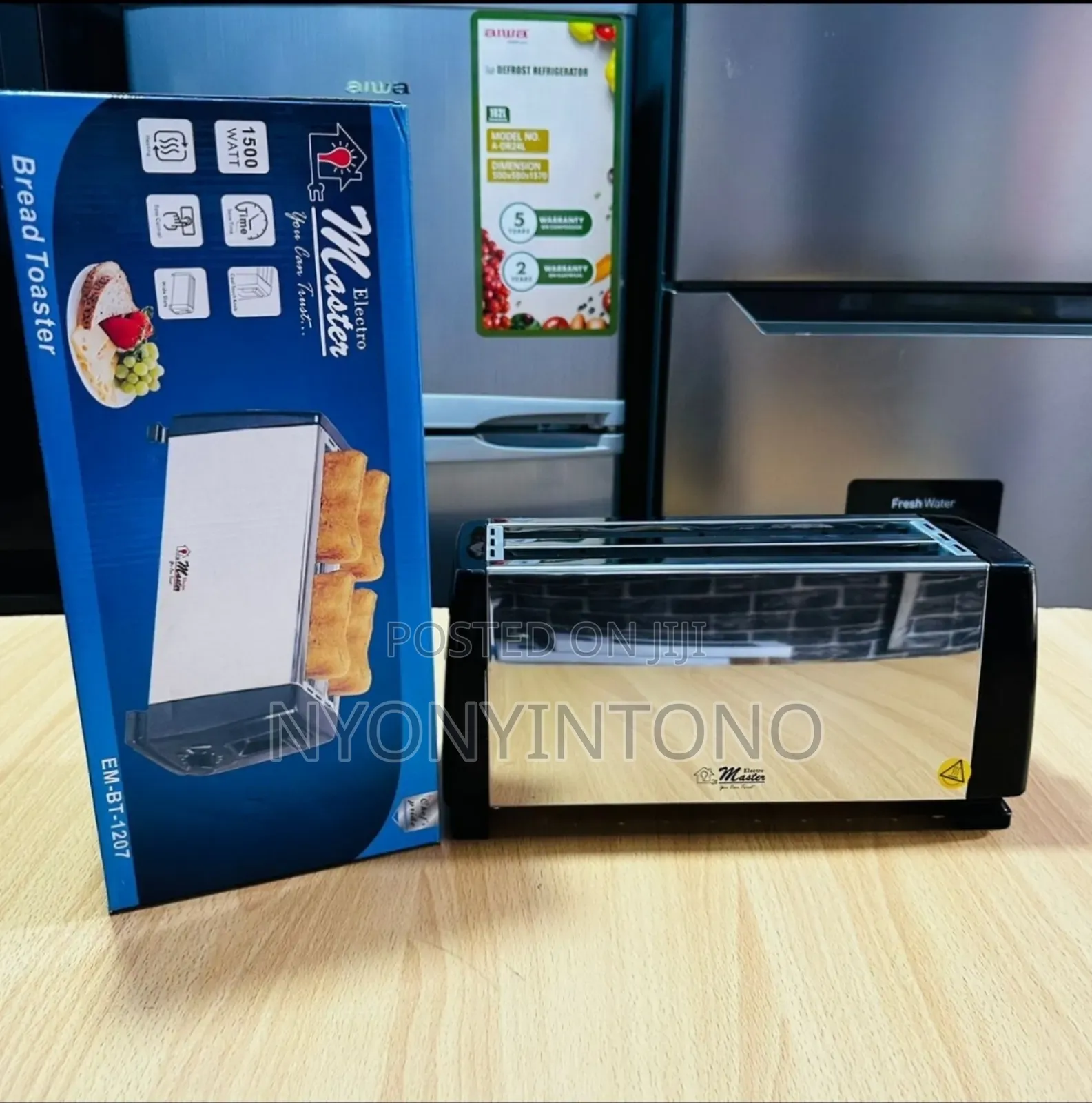 Electro Master 4 Slice Bread Toaster