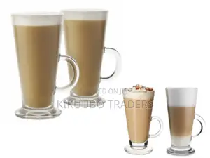 Latte Irish Glass Mugs