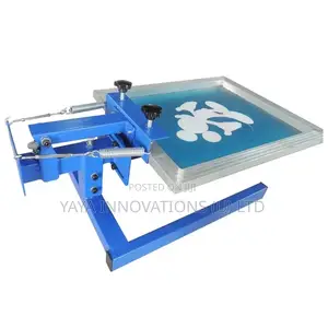 1 Station 1 Color Screen Printer