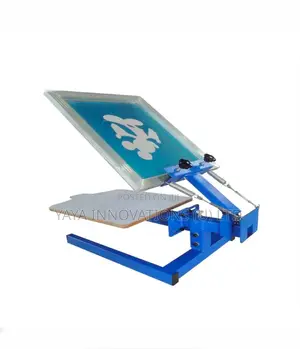 One Colour One Station Screen Printer