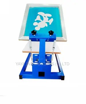 1 Color Screen Printing Press Kit Machine 1 Stat
