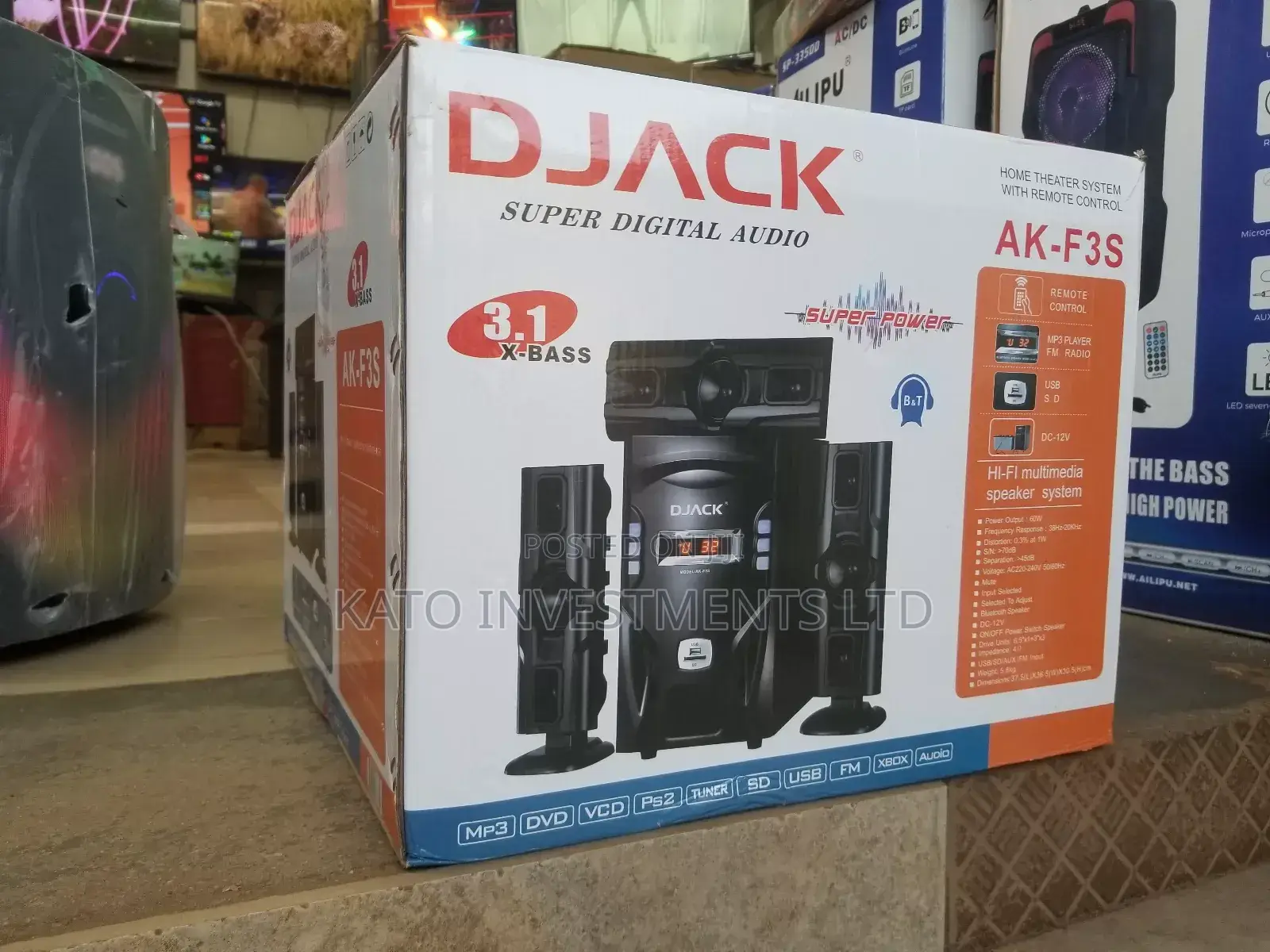 Djack Woofer Ak F3S