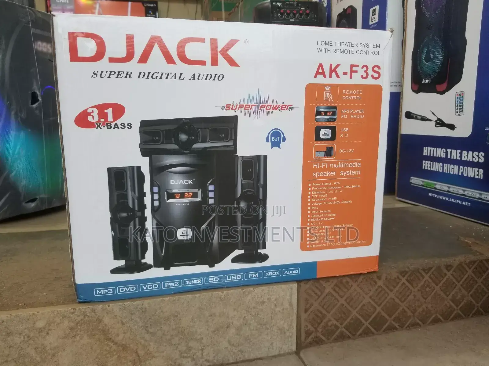 Djack Woofer Ak F3S
