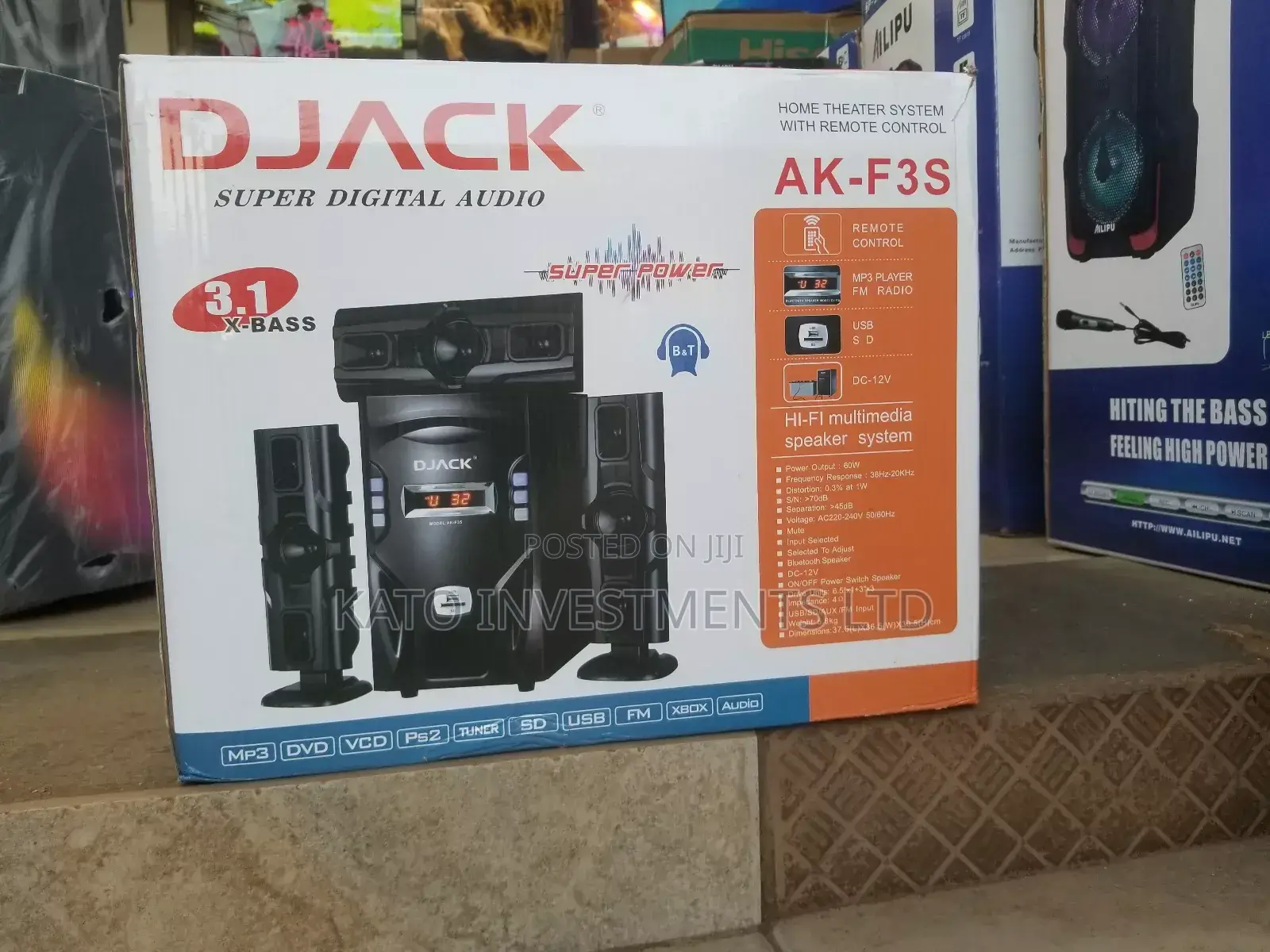 Djack Woofer Ak F3S
