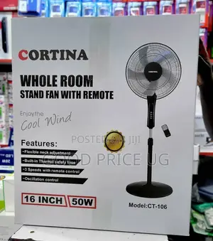 Cortina Stand Fan With Remote CT-106